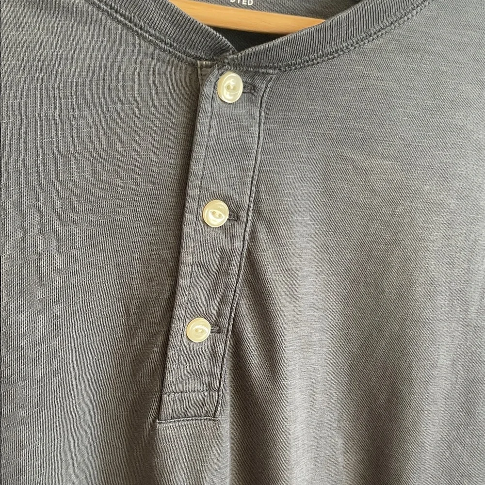 J. Crew Men's Long Sleeve Henley